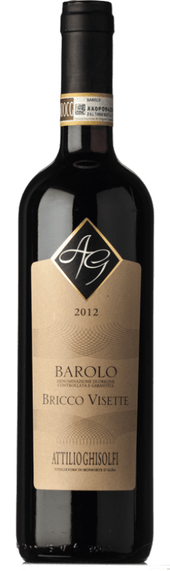 Free Shipping | Red wine Attilio Ghisolfi Bussia Bricco Visette D.O.C.G. Barolo Piemonte Italy Nebbiolo 75 cl