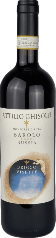 Kostenloser Versand | Rotwein Attilio Ghisolfi Bussia Bricco Visette D.O.C.G. Barolo Piemont Italien Nebbiolo 75 cl