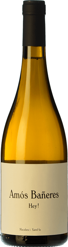 Envoi gratuit | Vin blanc Amós Bañeres Hey! Catalogne Espagne Macabeo, Xarel·lo 75 cl