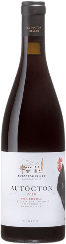 Free Shipping | Red wine Autòcton Negre Oak Spain Tempranillo, Sumoll 75 cl