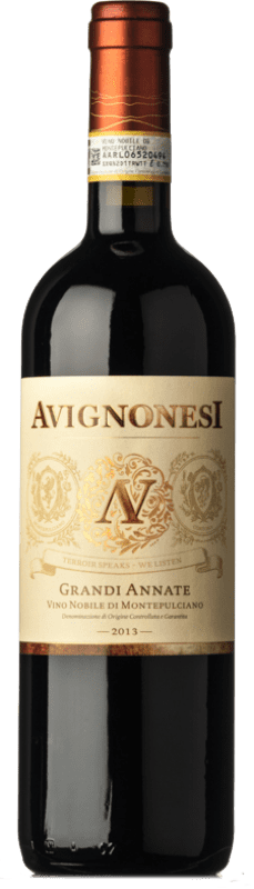 72,95 € Envío gratis | Vino tinto Avignonesi Grandi Annate D.O.C.G. Vino Nobile di Montepulciano