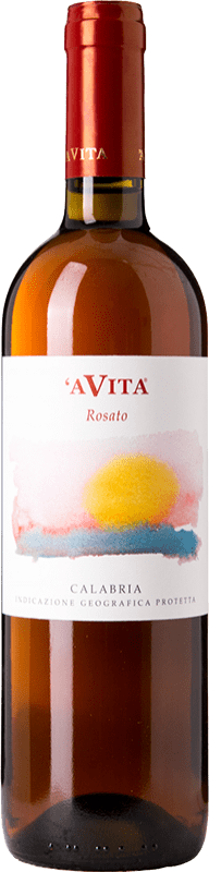 Kostenloser Versand | Rosé-Wein 'A Vita Rosato I.G.T. Calabria Kalabrien Italien Gaglioppo 75 cl