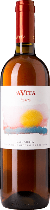 Free Shipping | Rosé wine 'A Vita Rosato I.G.T. Calabria Calabria Italy Gaglioppo 75 cl