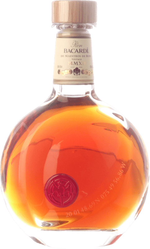 Envoi gratuit | Rhum Bacardí 150 Aniversario Porto Rico Bouteille Medium 50 cl