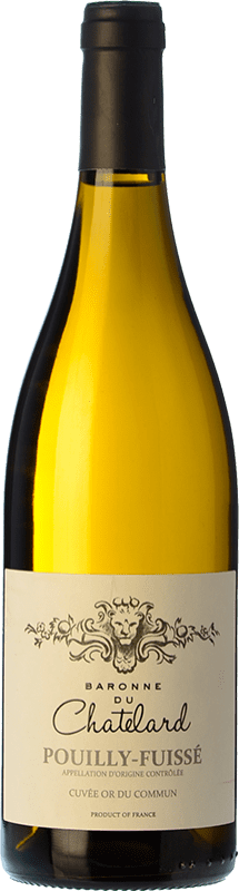 Envío gratis | Vino blanco Baronne du Chatelard A.O.C. Pouilly-Fuissé Borgoña Francia Chardonnay 75 cl