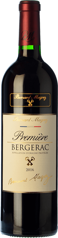 14,95 € | Vin rouge Bernard Magrez Premiere Crianza A.O.C. Bergerac France Merlot, Cabernet Franc 75 cl
