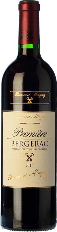 14,95 € | 红酒 Bernard Magrez Première 岁 A.O.C. Bergerac 法国 Merlot, Cabernet Franc 75 cl