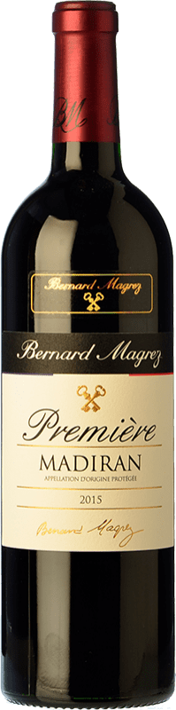 14,95 € | Vin rouge Bernard Magrez Premiere Crianza A.O.C. Madiran Pyrénées France Cabernet Franc, Tannat 75 cl