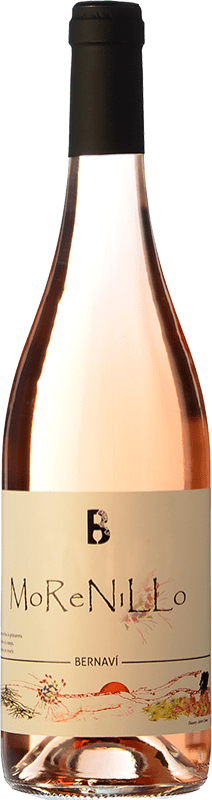 9,95 € | Rosé wine Bernaví Rosat D.O. Terra Alta Catalonia Spain Morenillo Bottle 75 cl