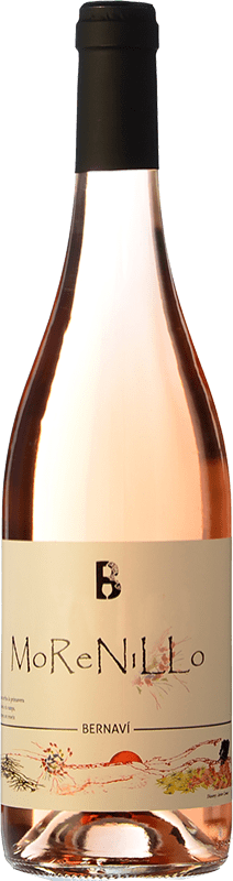 12,95 € | Розовое вино Bernaví Rosat D.O. Terra Alta Каталония Испания Morenillo 75 cl
