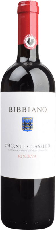 Envoi gratuit | Vin rouge Bibbiano Réserve D.O.C.G. Chianti Classico Toscane Italie Sangiovese 75 cl