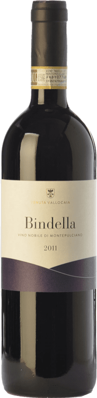 17,95 € Free Shipping | Red wine Bindella D.O.C.G. Vino Nobile di Montepulciano Tuscany Italy Prugnolo Gentile Bottle 75 cl