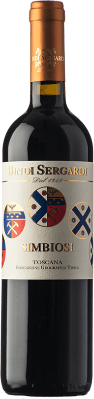 29,95 € Бесплатная доставка | Красное вино Bindi Sergardi Rosso Simbiosi I.G.T. Toscana