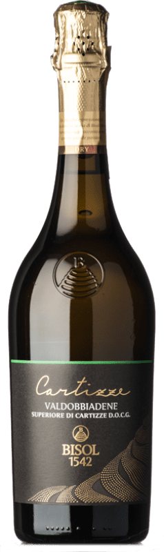 免费送货 | 白起泡酒 Bisol 干 D.O.C.G. Prosecco di Valdobbiadene Superiore di Cartizze 威尼托 意大利 Glera 75 cl