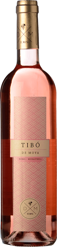 6,95 € | 桃红葡萄酒 Bodega de Moya Tibó D.O. Utiel-Requena 巴伦西亚社区 西班牙 Monastrell — 莫纳斯特雷尔, Bobal — 博巴尔 75 cl