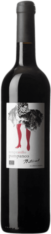 Free Shipping | Red wine Esencia Rural Pampaneo Natural Castilla la Mancha Spain Tempranillo 75 cl