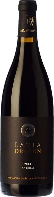 29,95 € | Red wine Lavia Origen Crianza D.O. Bullas Spain Monastrell Bottle 75 cl