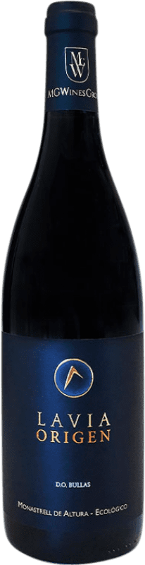 19,95 € | Красное вино Lavia Origen старения D.O. Bullas Испания Monastrell 75 cl