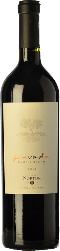 Free Shipping | Red wine Norton Colección Privada Family Blend Aged I.G. Mendoza Mendoza Argentina Merlot, Cabernet Sauvignon, Malbec 75 cl