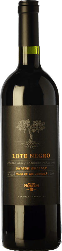 33,95 € | Red Wine Norton Lote Negro Crianza — Aged I.G. Mendoza Mendoza Argentina Cabernet Franc, Malbec 75 cl