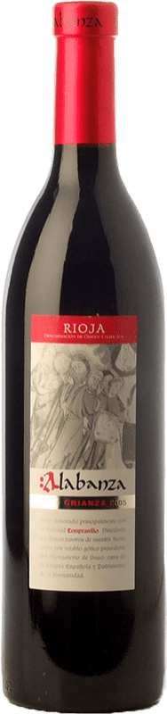 Free Shipping | Red wine Alabanza Aged D.O.Ca. Rioja The Rioja Spain Tempranillo, Grenache 75 cl