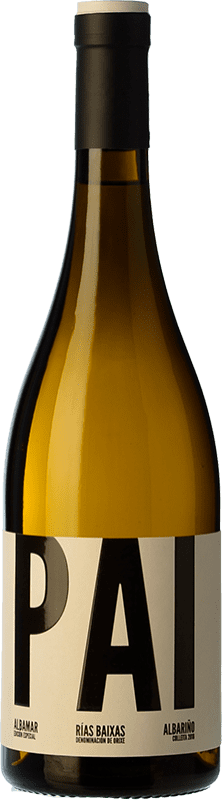 14,95 € Envio grátis | Vinho branco Albamar PAI Crianza D.O. Rías Baixas