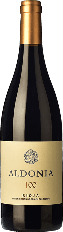 19,95 € | Красное вино Aldonia 100 старения D.O.Ca. Rioja Ла-Риоха Испания Grenache 75 cl