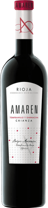 22,95 € Free Shipping | Red wine Amaren Aged D.O.Ca. Rioja