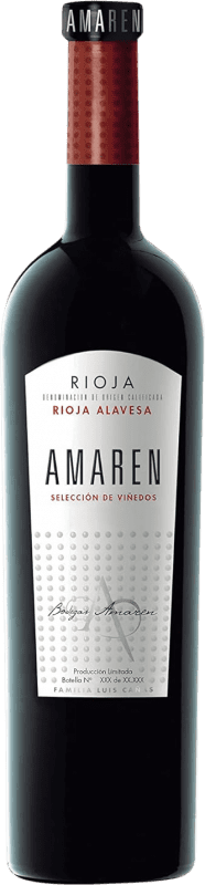 14,95 € | Vinho tinto Amaren Crianza D.O.Ca. Rioja La Rioja Espanha Tempranillo, Grenache 75 cl
