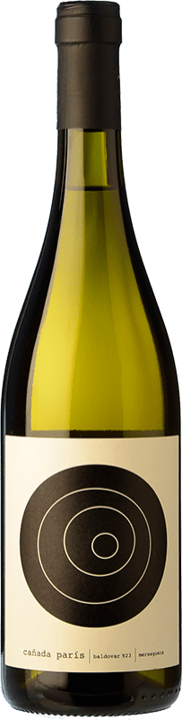 Free Shipping | White wine Baldovar 923 Cañada París Aged D.O. Valencia Valencian Community Spain Merseguera 75 cl