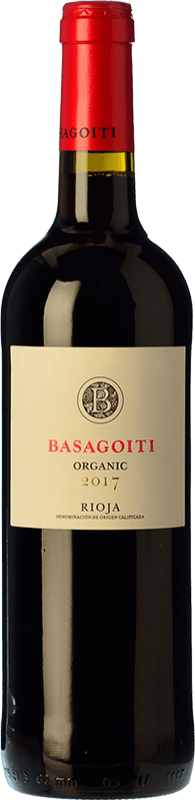14,95 € | Red wine Basagoiti Oak D.O.Ca. Rioja The Rioja Spain Tempranillo, Grenache Bottle 75 cl
