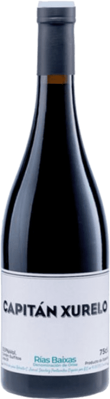 22,95 € | Vino Tinto Albamar Capitán Xurelo D.O. Rías Baixas Galicia España Mencía, Espadeiro, Caíño 75 cl