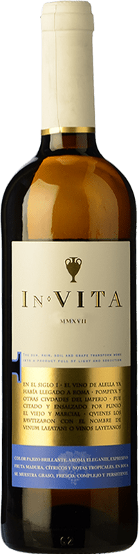 9,95 € | Vin blanc Castillo de Sajazarra In-vita Blanco Kosher Crianza D.O. Alella Espagne Sauvignon Blanc, Pansa Blanca 75 cl