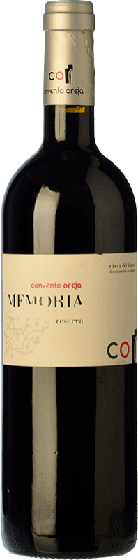 19,95 € | Red wine Convento de Oreja Memoria Reserve D.O. Ribera del Duero Castilla y León Spain Tempranillo 75 cl