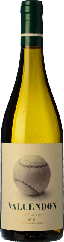 Free Shipping | White wine D. Mateos Valcendon Aged D.O.Ca. Rioja The Rioja Spain Tempranillo White 75 cl
