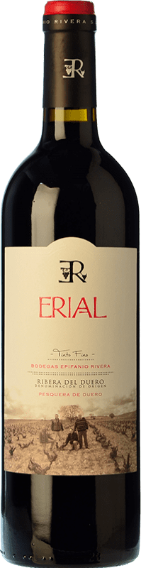 免费送货 | 红葡萄酒 Epifanio Rivera Erial Crianza — 陈酿 I.G.P. Vino de la Tierra Ribera del Queiles 西班牙 Tempranillo — 丹魄 75 cl