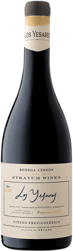 67,95 € Envío gratis | Vino tinto Cerrón Stratum Wines Los Yesares D.O. Jumilla Ecológico