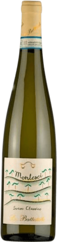 Free Shipping | White Wine Le Battistelle Montesei Classic D.O.C. Soave Veneto Italy Garganega 75 cl