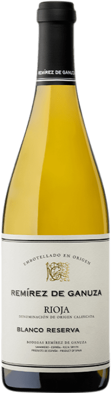 64,95 € 免费送货 | 白酒 Remírez de Ganuza Blanco 预订 D.O.Ca. Rioja