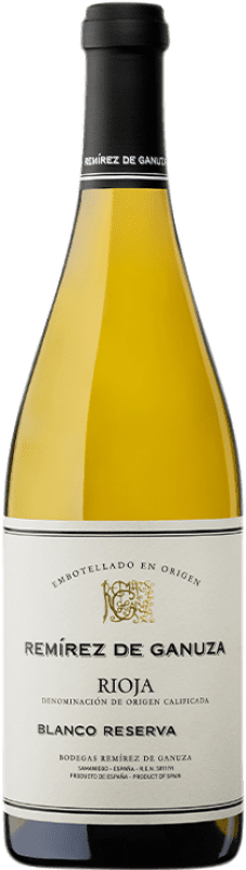 43,95 € | Vinho branco Remírez de Ganuza Blanco Reserva D.O.Ca. Rioja La Rioja Espanha Grenache, Viura, Malvasía 75 cl