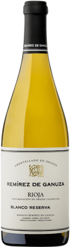 59,95 € Spedizione Gratuita | Vino Bianco Remírez de Ganuza Riserva D.O.Ca. Rioja