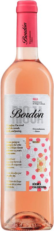 15,95 € Envio grátis | Vinho Rosé Bodegas Franco Españolas Bordón D.O.Ca. Rioja