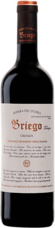 13,95 € Бесплатная доставка | Красное вино Briego Tiempo старения D.O. Ribera del Duero