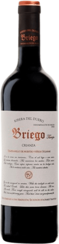 15,95 € | Red wine Briego Tiempo Crianza D.O. Ribera del Duero Castilla y León Spain Tempranillo Bottle 75 cl