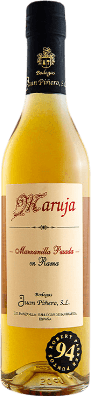 Free Shipping | Fortified wine Juan Piñero Maruja Manzanilla Pasada D.O. Manzanilla-Sanlúcar de Barrameda Sanlucar de Barrameda Spain Palomino Fino Medium Bottle 50 cl