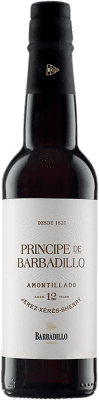 Spedizione Gratuita | Vino Liquoroso Barbadillo Amontillado Príncipe D.O. Jerez-Xérès-Sherry Andalusia Spagna Palomino Fino Mezza Bottiglia 37 cl