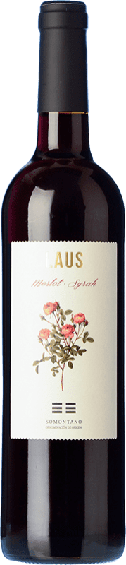5,95 € | Red wine Laus Tinto Joven D.O. Somontano Catalonia Spain Merlot, Syrah Bottle 75 cl