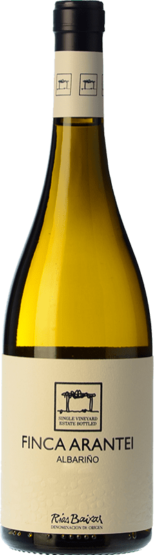 送料無料 | 白ワイン La Val Finca Arantei 高齢者 D.O. Rías Baixas ガリシア スペイン Albariño 75 cl