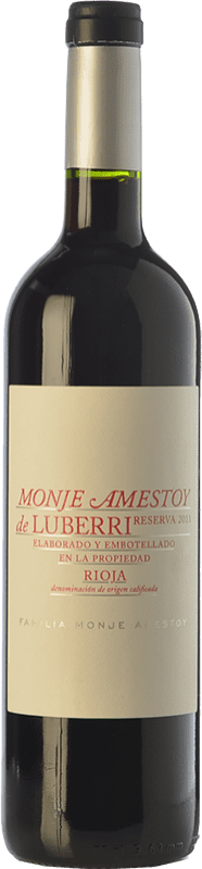 18,95 € Free Shipping | Red wine Luberri Reserva D.O.Ca. Rioja The Rioja Spain Tempranillo, Cabernet Sauvignon Bottle 75 cl
