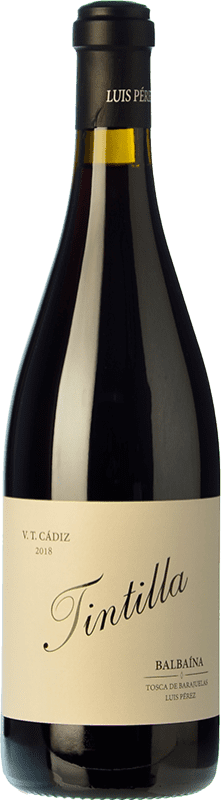 19,95 € | Red wine Luis Pérez Balbaina Aged I.G.P. Vino de la Tierra de Cádiz Andalusia Spain Tintilla Bottle 75 cl